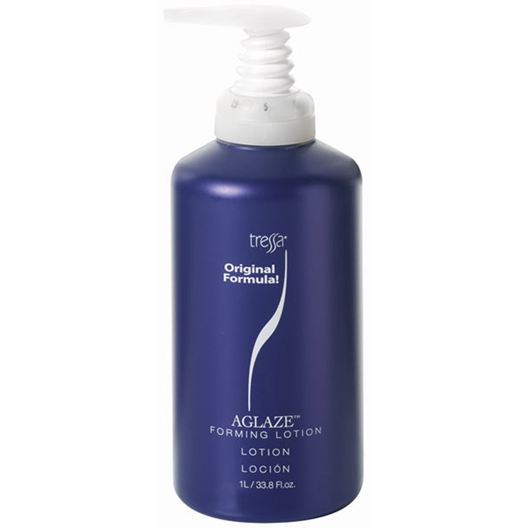 Bottle of Tressa Aglaze Forming Lotion 33.8oz