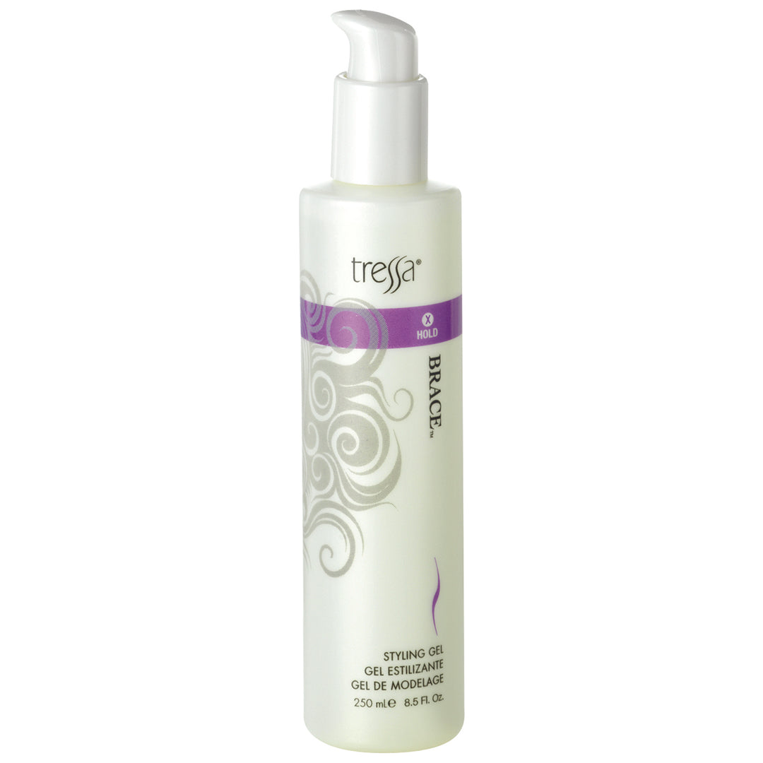 Bottle of Tressa Brace Styling Gel 8.5oz