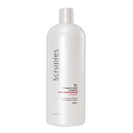 Bottle of Scruples ER Emergency Repair Conditioner 33.8oz