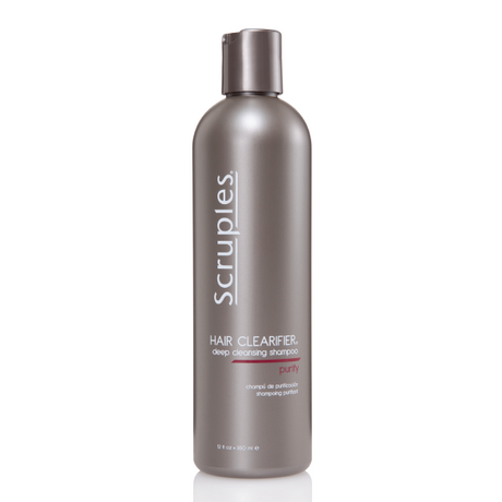 Bottle of Scruples Hair Clearifier Deep Cleansing Shampoo 12oz