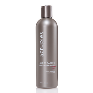 Bottle of Scruples Hair Clearifier Deep Cleansing Shampoo 12oz