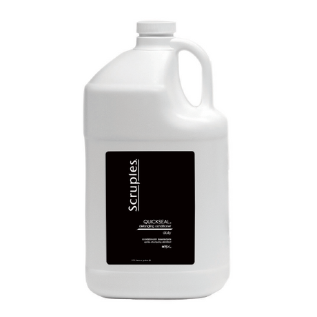 Bottle of Scruples Quickseal Detangling Conditioner Gallon