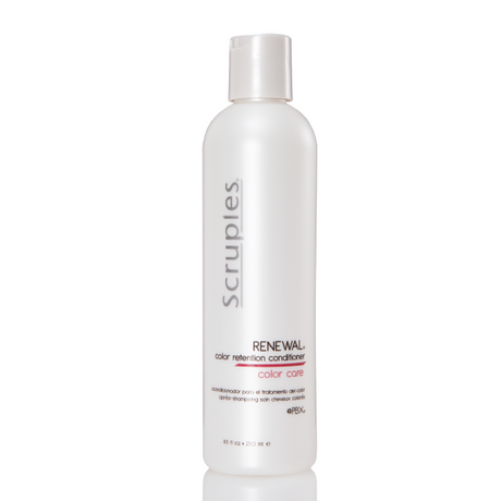 Bottle of Scruples Renewal Color Retention Conditioner 8.5oz
