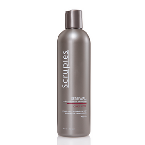 Bottle of Scruples Renewal Color Retention Shampoo 12oz