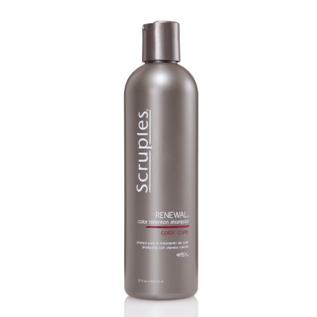 Bottle of Scruples Renewal Color Retention Shampoo 12oz