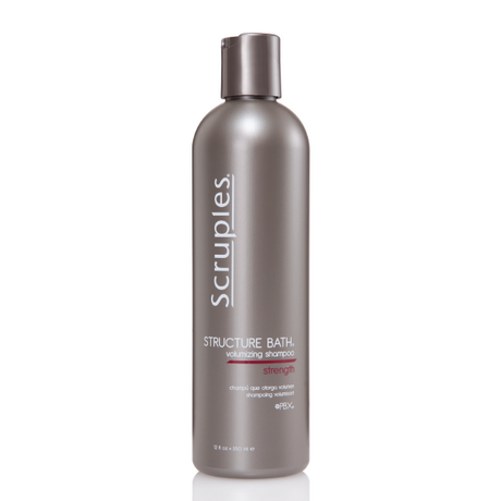 Bottle of Scruples Structure Bath Volumizing Shampoo 12oz