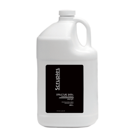 Bottle of Scruples Structure Bath Volumizing Shampoo Gallon
