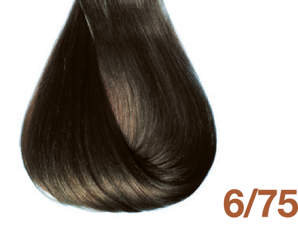 Bottle of BBCOS  Innovations Hair Color 6/75 Dark Blonde Chocolate