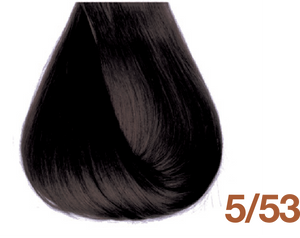 Bottle of BBCOS  Innovations Hair Color 5/53 Light Mahogany Golden Brown