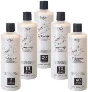 Bottle of Tressa Colourage Developer 10 Volume