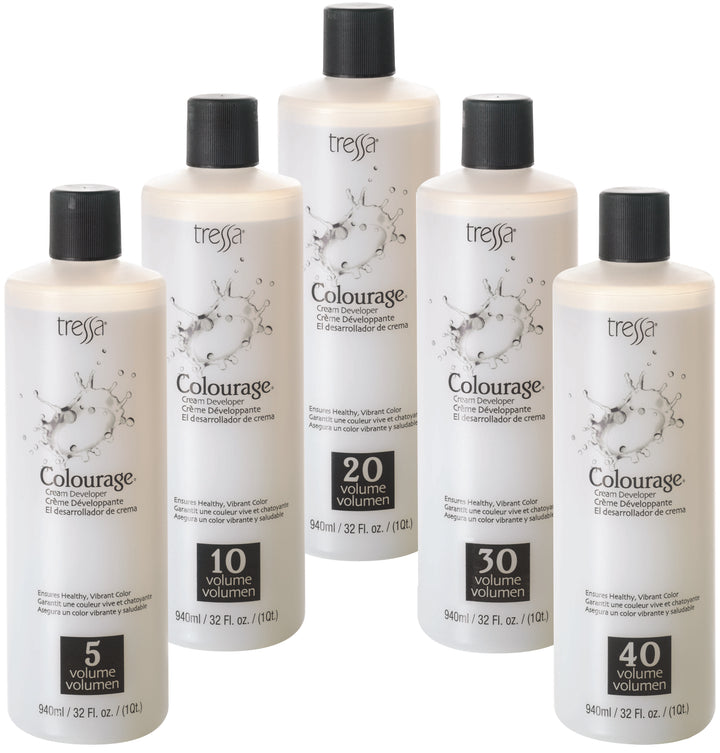 Bottle of Tressa Colourage Developer 10 Volume