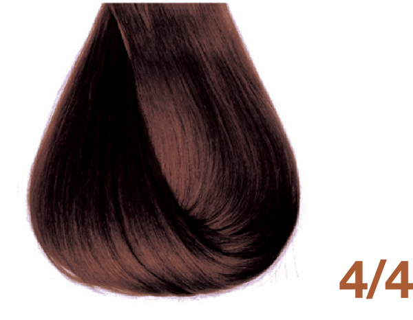Bottle of BBCOS  Innovations Hair Color 4/4 Copper Brown