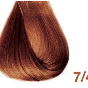 Bottle of BBCOS  Innovations Hair Color 7/40 Deep Copper