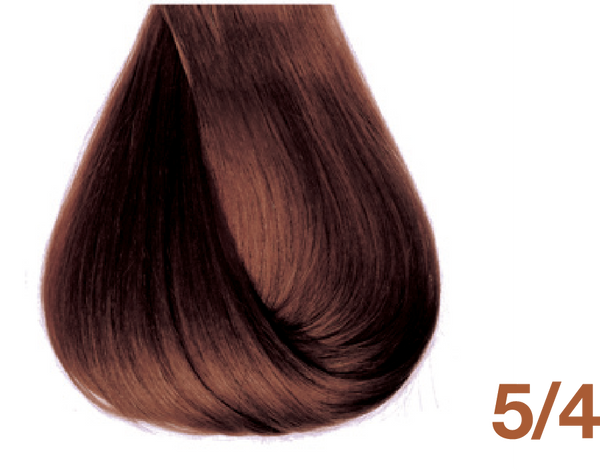 Bottle of BBCOS  Innovations Hair Color 5/4 Light Copper Brown