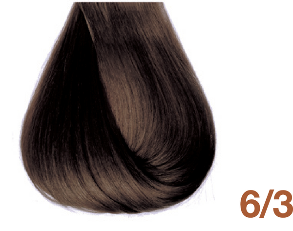 Bottle of BBCOS  Innovations Hair Color 6/3 Golden Dark Blonde