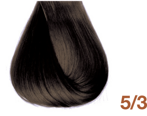 Bottle of BBCOS  Innovations Hair Color 5/3 Golden Light Brown