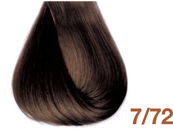 Bottle of BBCOS  Innovations Hair Color 7/72 Hazel