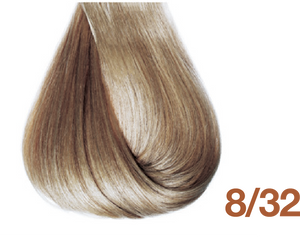 Bottle of BBCOS  Innovations Hair Color 8/32 Honey Light Blonde