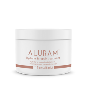 Bottle of Aluram Hydrate & Repair Treatment 11oz