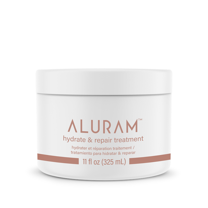 Bottle of Aluram Hydrate & Repair Treatment 11oz