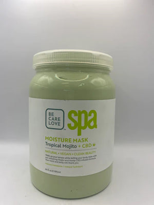 Bottle of BCL Spa Tropical Mojito Moisture Mask CBD 128oz