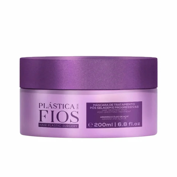 Bottle of PlasticaDos Fios Treatment Mask 4.9oz