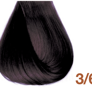 Bottle of BBCOS  Innovations Hair Color 3/65 Mahogany Red Dark Brown