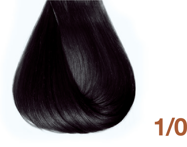 Bottle of BBCOS  Innovations Hair Color 1/0 Black