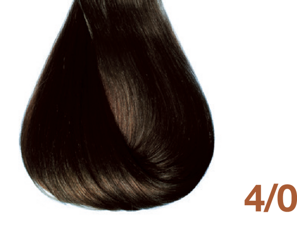 Bottle of BBCOS  Innovations Hair Color 4/0 Natural Brown