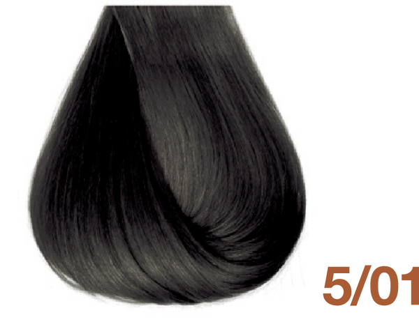 Bottle of BBCOS  Innovations Hair Color 5/01 Ash Light Brown