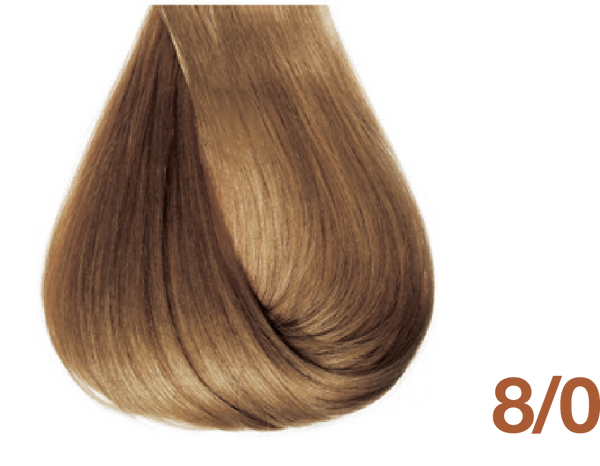 Bottle of BBCOS  Innovations Hair Color 8/0 Light Blonde