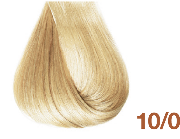 Bottle of BBCOS  Innovations Hair Color 10/0 Platinum Blonde