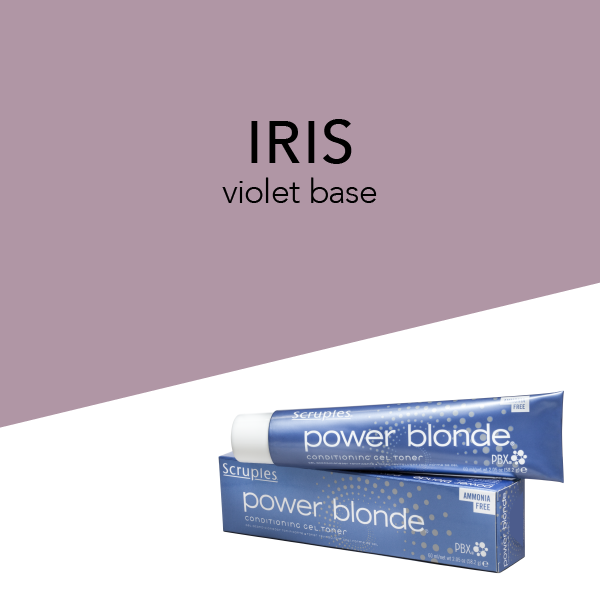 Bottle of Scruples Power Blonde Toner Iris