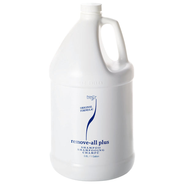 Bottle of Tressa Remove All Plus Shampoo Gallon