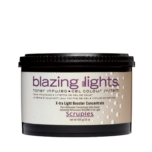 Bottle of Scruples Blazing High Lights X tra Light Booster Concentrate 16oz