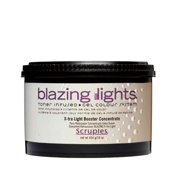 Bottle of Scruples Blazing High Lights X tra Light Booster Concentrate 16oz