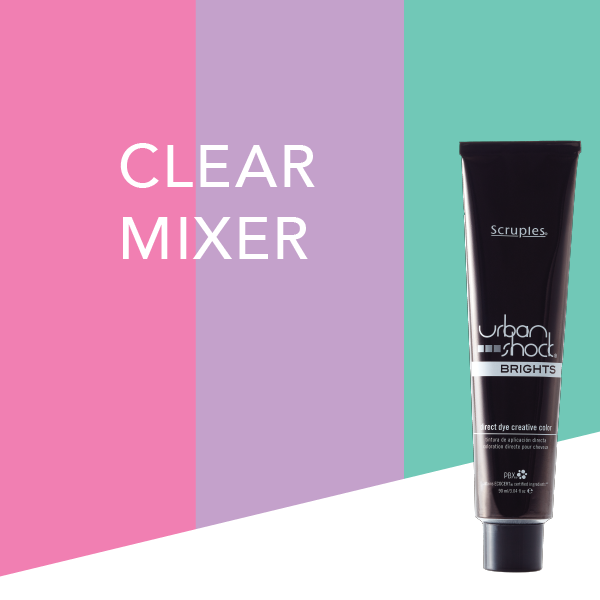 Bottle of Scruples Urban Shock Brights Clear Mixer