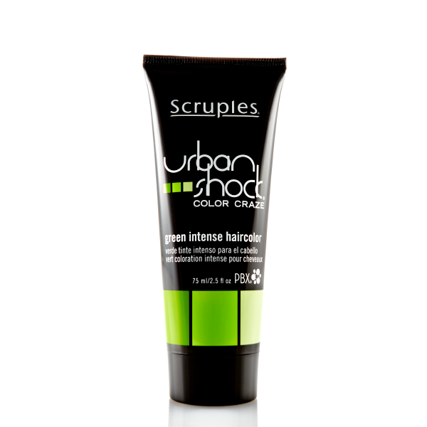 Bottle of Scruples Urban Shock Green