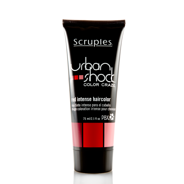 Bottle of Scruples Urban Shock Red