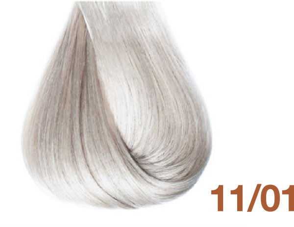 Bottle of BBCOS  Innovations Hair Color 11/01 Ash Natural Very Light Blonde