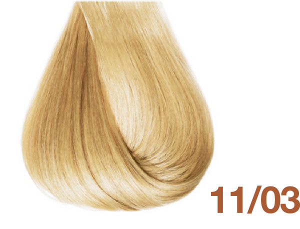 Bottle of BBCOS  Innovations Hair Color 11/03 Golden Natural Very Light Blonde