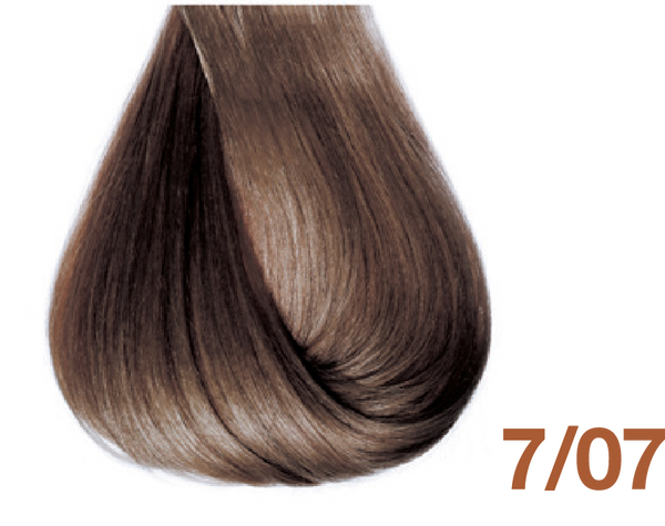 Bottle of BBCOS  Innovations Hair Color 7/07 Tobacco