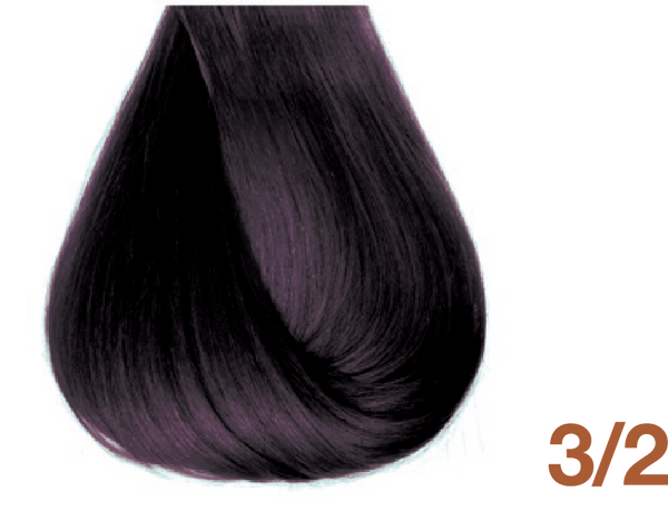 Bottle of BBCOS  Innovations Hair Color 3/2 Violet Dark Brown